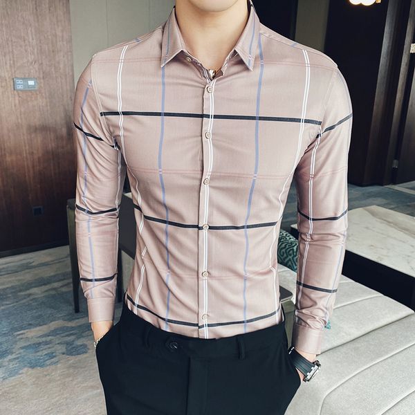 casual make-up long-sleeve plaid formal business fine fit streetwear men's social dress shirts joro, White;black
casual make-up long-sleeve plaid formal business fine fit streetwear men's social dress shirts joro, White;black