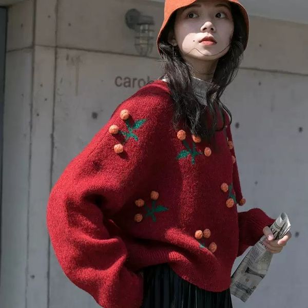2021 new female sweater women winter pullover knitting overszie long sleeve girls sweaters knitted outerwear thin puzi, White;black
2021 new female sweater women winter pullover knitting overszie long sleeve girls sweaters knitted outerwear thin puzi, White;black