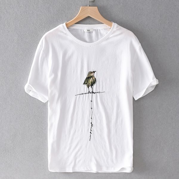 2021 new summer men's short-sleeved loose linen shirt casual trend t-shirt for men fashion white t shirts male camiseta chemise q6mh, White;black
2021 new summer men's short-sleeved loose linen shirt casual trend t-shirt for men fashion white t shirts male camiseta chemise q6mh, White;black