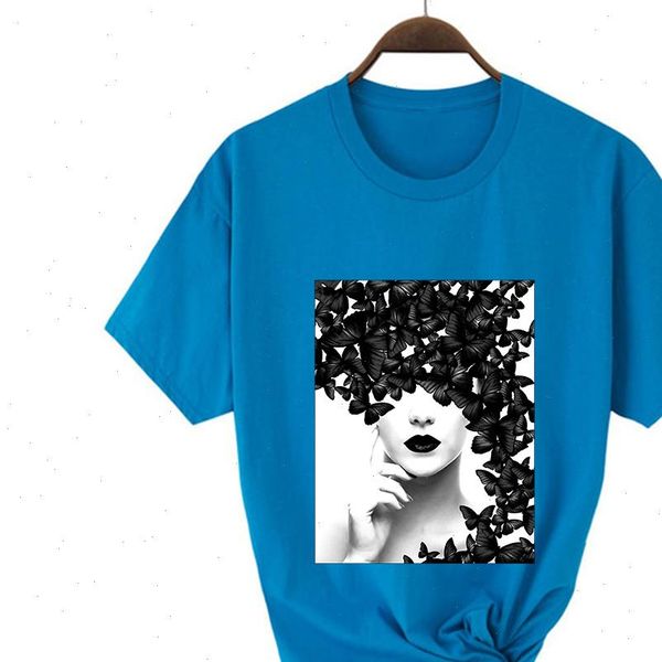 new t shirt modern girly and butterfly graphic harajuku short sleeve summer simplicity art womens shirt casual o neck tshirt, White
new t shirt modern girly and butterfly graphic harajuku short sleeve summer simplicity art womens shirt casual o neck tshirt, White