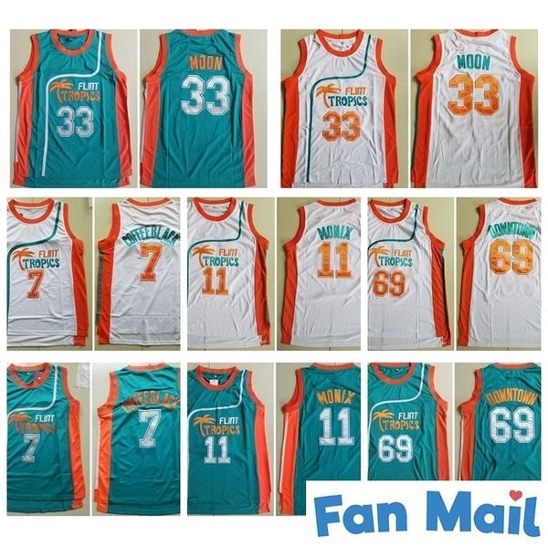 men's flint tropics movie edition #33 jackie moon embroidered 11 ed monix 7 coffee black 69 downtown basketball ncaa jersey, Black;red
men's flint tropics movie edition #33 jackie moon embroidered 11 ed monix 7 coffee black 69 downtown basketball ncaa jersey, Black;red