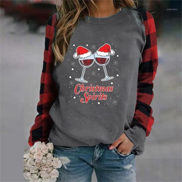 women's hoodies & sweatshirts fashion women christmas hat plaid print sweatshirt ladies casual o-neck long sleeve pullover female stre, Black
women's hoodies & sweatshirts fashion women christmas hat plaid print sweatshirt ladies casual o-neck long sleeve pullover female stre, Black