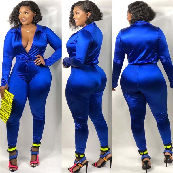 great stretch bodysuits and pants sets 2 pieces long sleeve and trousers matching sets women tracksuits v nexk outfits, White
great stretch bodysuits and pants sets 2 pieces long sleeve and trousers matching sets women tracksuits v nexk outfits, White