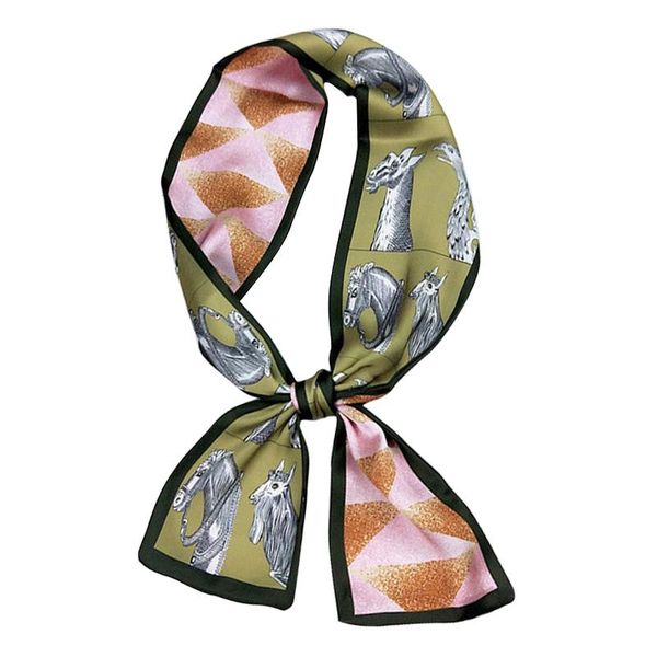 scarves 2021 elegant floral silk long scarf hair tie band small women neckerchief head, Blue;gray
scarves 2021 elegant floral silk long scarf hair tie band small women neckerchief head, Blue;gray