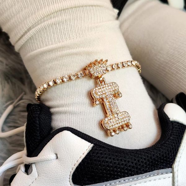 anklets flatfoosie luxury rhinestone crown initial letter anklet for women bling crystal tennis chain ankle bracelet on leg foot jewelry, Red;blue
anklets flatfoosie luxury rhinestone crown initial letter anklet for women bling crystal tennis chain ankle bracelet on leg foot jewelry, Red;blue