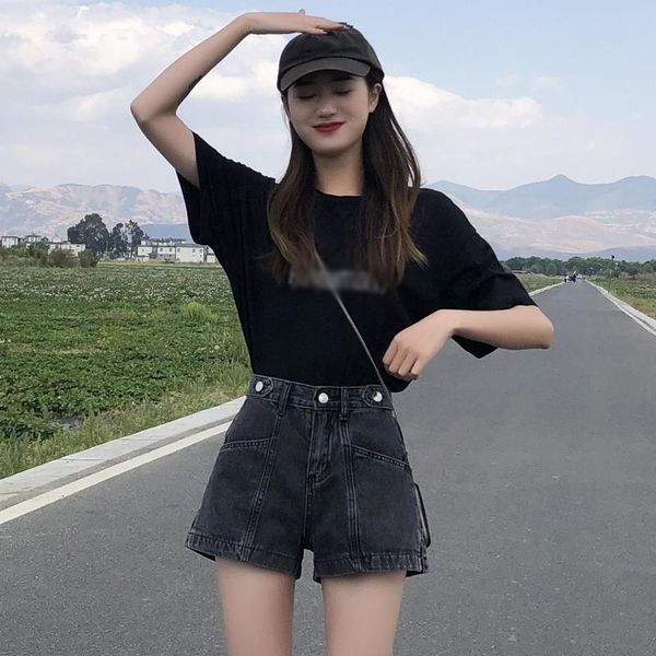 women's shorts fashion loose leisure women denim 2021 summer high waist straight thin wide leg solid color all-match, White;black
women's shorts fashion loose leisure women denim 2021 summer high waist straight thin wide leg solid color all-match, White;black