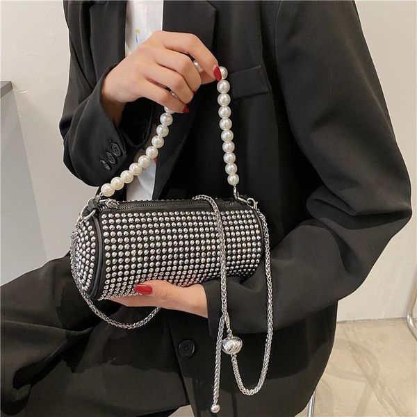evening bags flash water drill cylinder bag 2021 mini pillow small silver ball chain one-shoulder slant
evening bags flash water drill cylinder bag 2021 mini pillow small silver ball chain one-shoulder slant