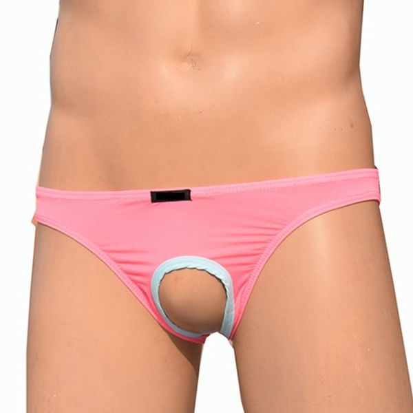 underpants open crotch men sissy panties ice silk breathable hollow low-waist crotchless briefs underwear lingerie hombre, Black;white
underpants open crotch men sissy panties ice silk breathable hollow low-waist crotchless briefs underwear lingerie hombre, Black;white