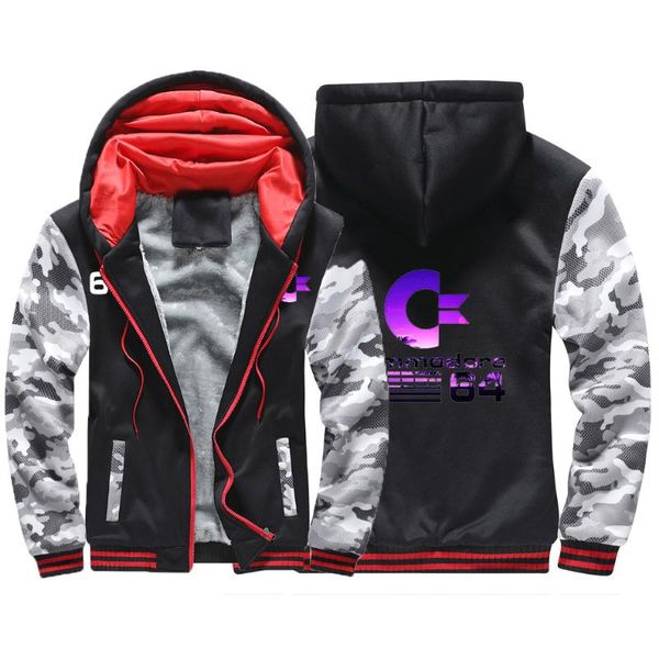 men's hoodies & sweatshirts 2021 commodore 64 jacket men hooded long sleeve zipper c64 sid amiga retro 8-bit coat warm feather comforta, Black
men's hoodies & sweatshirts 2021 commodore 64 jacket men hooded long sleeve zipper c64 sid amiga retro 8-bit coat warm feather comforta, Black