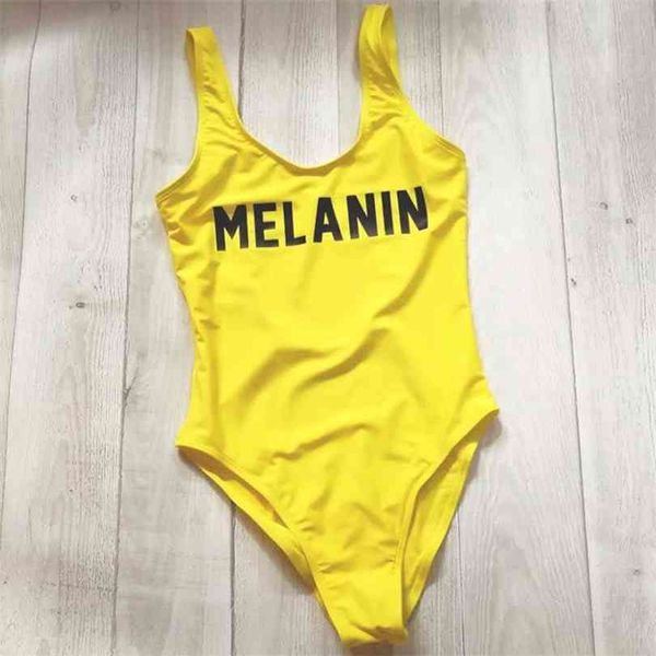 letter print melanin swimsuit women swimwear bodysuit maio feminino praia monokini bathing suit 210728, White;black
letter print melanin swimsuit women swimwear bodysuit maio feminino praia monokini bathing suit 210728, White;black