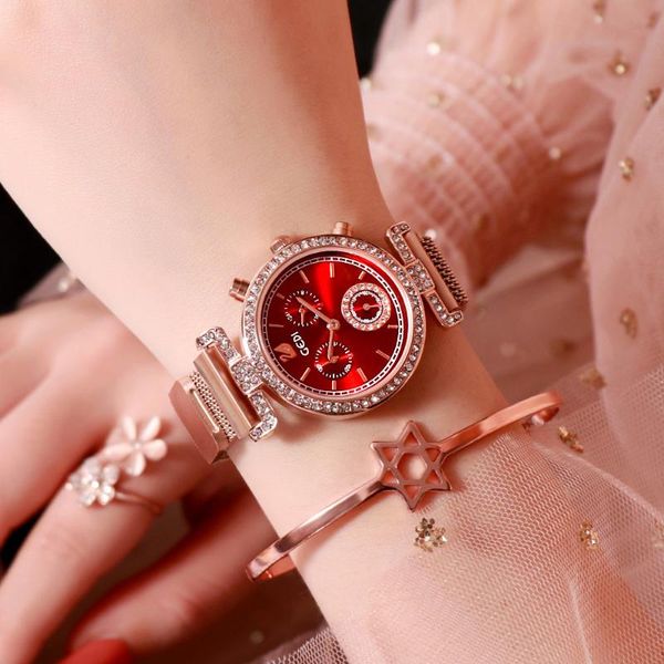 wristwatches watch women rhinestone stainless steel mesh belt quartz ladies fashion casual diamond, Slivery;brown
wristwatches watch women rhinestone stainless steel mesh belt quartz ladies fashion casual diamond, Slivery;brown
