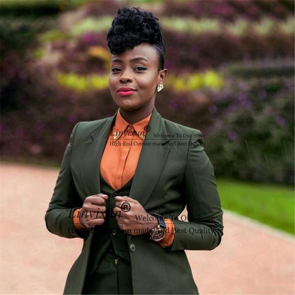 women's two piece pants dark green 2021 suits business classic 3 pieces peaked lapel formal office ladies blazer, White
women's two piece pants dark green 2021 suits business classic 3 pieces peaked lapel formal office ladies blazer, White