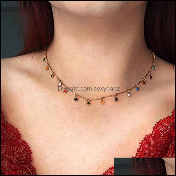 chains necklaces & pendants jewelry nieuwste trend bohemien kleurrijke stenen ketting snoep kleur bal enkellaags drop delivery 2021 znk42, Silver
chains necklaces & pendants jewelry nieuwste trend bohemien kleurrijke stenen ketting snoep kleur bal enkellaags drop delivery 2021 znk42, Silver