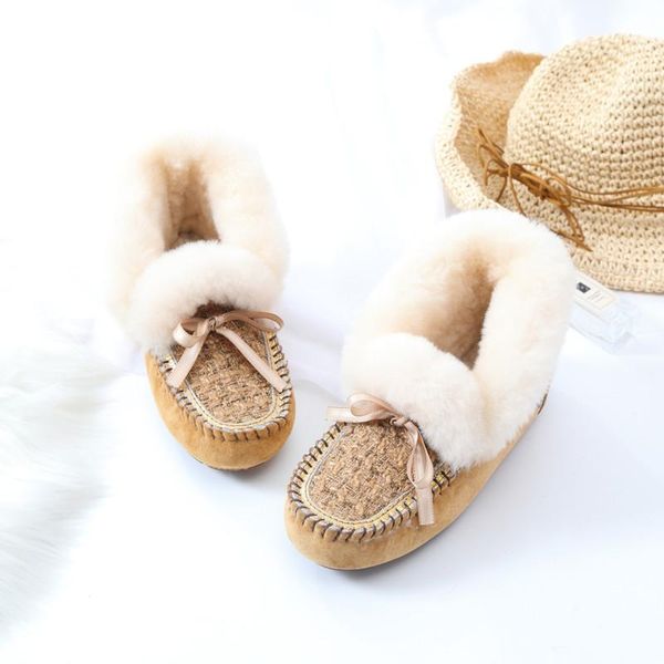 boots 100% genuine leather women flat shoes ankle comfortable winter warm natural fur snow fashion non-slip, Black
boots 100% genuine leather women flat shoes ankle comfortable winter warm natural fur snow fashion non-slip, Black