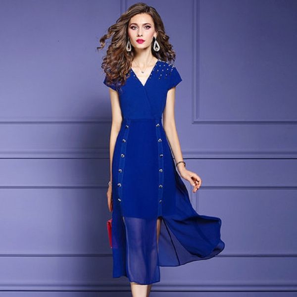 2021 new solid beading dress women summer spring style v-neck fashion medium length patchwork short sleeve a-line skirt plus xxxl sa6j, Black;gray
2021 new solid beading dress women summer spring style v-neck fashion medium length patchwork short sleeve a-line skirt plus xxxl sa6j, Black;gray