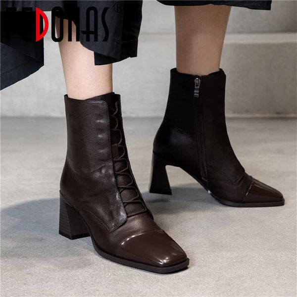 elegant booties woman high boots fall genuine leather winter heel working casual party shoes 210528, Black
elegant booties woman high boots fall genuine leather winter heel working casual party shoes 210528, Black