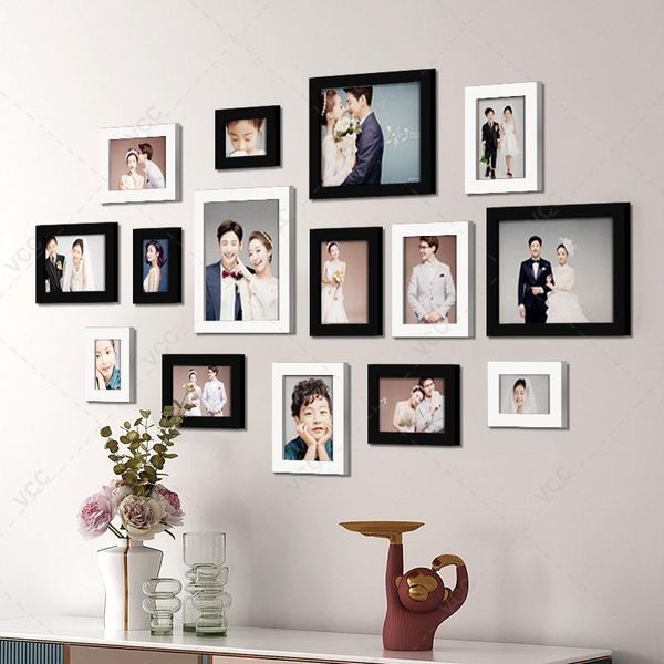 frames combination wood picture for wall hanging, po frame with pictures classic wooden home decoration
frames combination wood picture for wall hanging, po frame with pictures classic wooden home decoration
