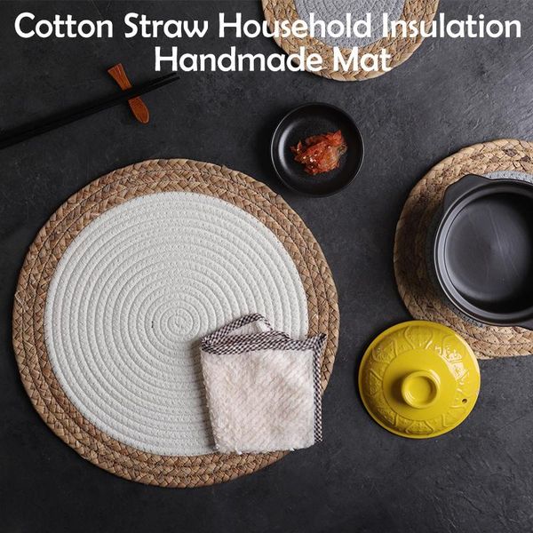 table runner woven cotton linen dining mat pad heat resistant pot holder round insulation coasters placemats mug coaste
table runner woven cotton linen dining mat pad heat resistant pot holder round insulation coasters placemats mug coaste