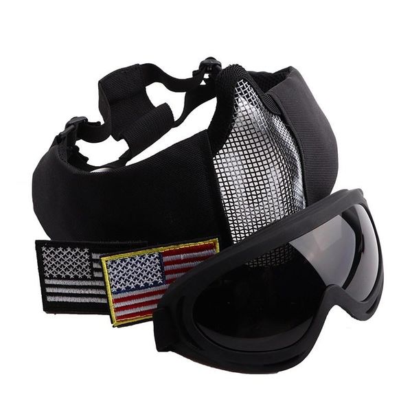 cycling helmets tactical half face helmet goggles set lightweight folding shockproof mouth protector eyewear sports accessories
cycling helmets tactical half face helmet goggles set lightweight folding shockproof mouth protector eyewear sports accessories