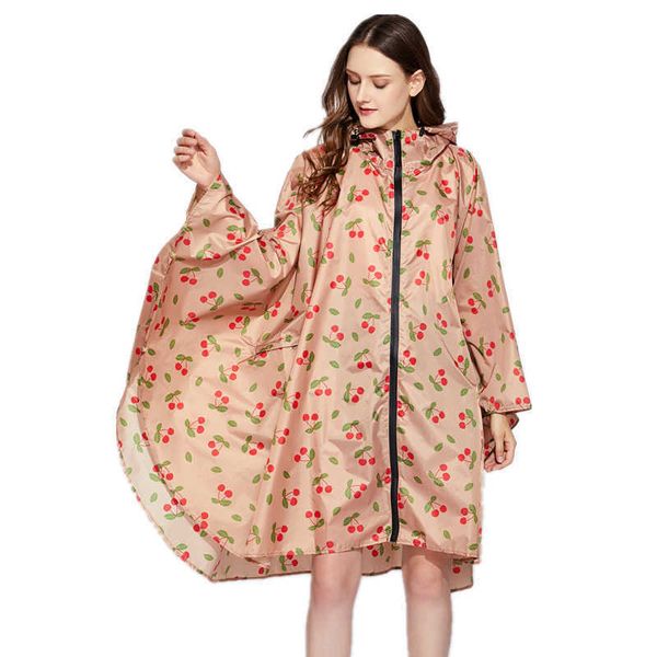women's raincoats korean fashion cape walking multifunctional travel poncho student outdoor, Black
women's raincoats korean fashion cape walking multifunctional travel poncho student outdoor, Black