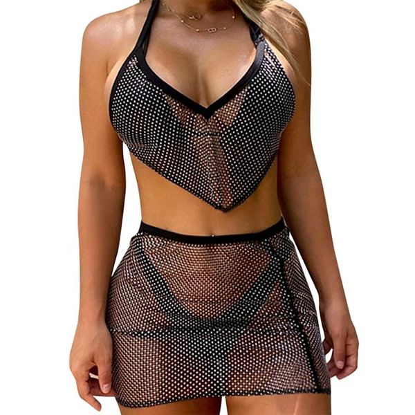 women's swimwear fashion women casual two-piece clothes set, black v-neck sleeveless crop + short skirt, s/ / l/ xl wholesale, White;black
women's swimwear fashion women casual two-piece clothes set, black v-neck sleeveless crop + short skirt, s/ / l/ xl wholesale, White;black