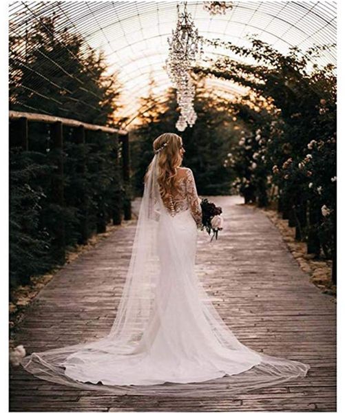 bridal veils elegant wedding accessories 3 meters 1 layer veil white ivory simple with iron comb, Black
bridal veils elegant wedding accessories 3 meters 1 layer veil white ivory simple with iron comb, Black