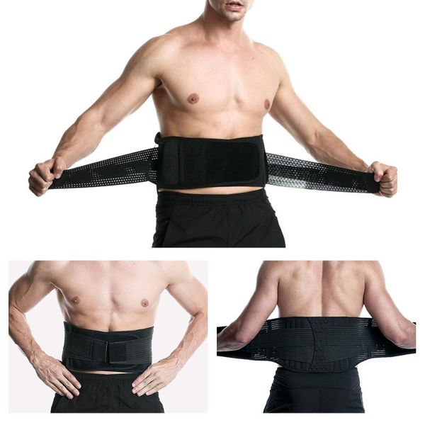 waist support sports back brace breathable belt adjustable pain relief protective, Black;gray
waist support sports back brace breathable belt adjustable pain relief protective, Black;gray