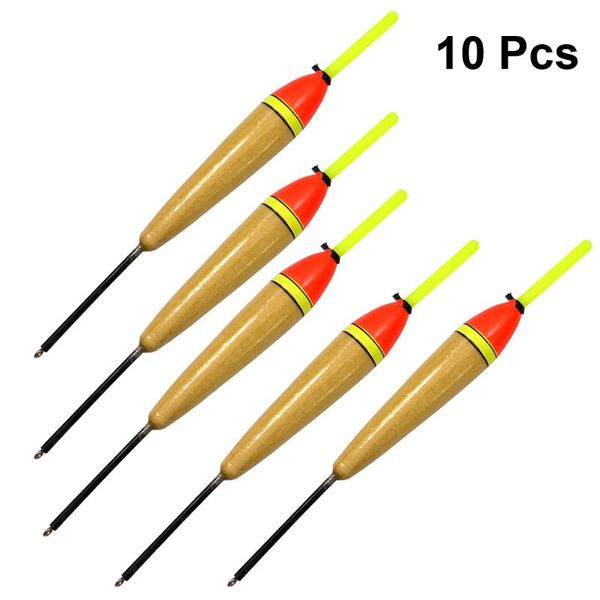 fishing accessories 10pcs bobber float wood material bold angling equipment for reservoir deep water
fishing accessories 10pcs bobber float wood material bold angling equipment for reservoir deep water