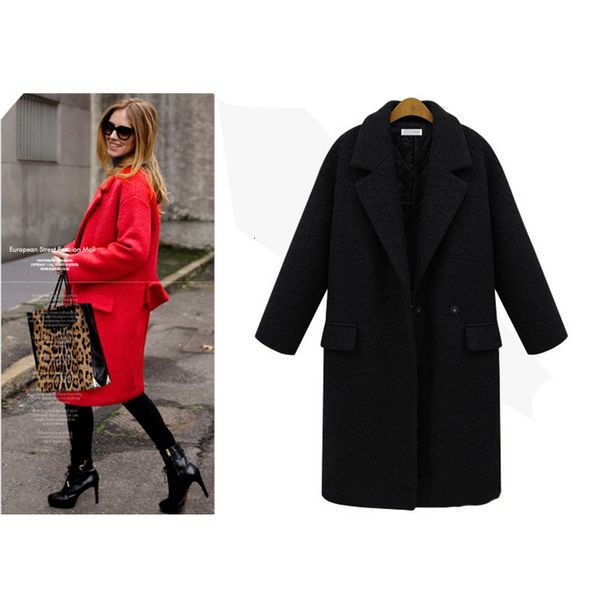 women wool jackets winter thick long coat female warm outwear streetswear fashion solid women clothing lady vintage jacket ll162 uj39, Black
women wool jackets winter thick long coat female warm outwear streetswear fashion solid women clothing lady vintage jacket ll162 uj39, Black