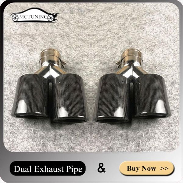 motorcycle exhaust system 1 pair y model for akrapovic pipe car universal carbon fiber stainless steel glossy black muffler tip
motorcycle exhaust system 1 pair y model for akrapovic pipe car universal carbon fiber stainless steel glossy black muffler tip