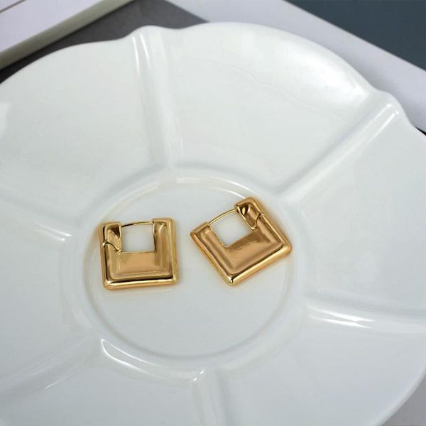 hoop & huggie just feel vintage gold color geometric earrings for women simple square brass thick statement jewelry party gift, Golden;silver
hoop & huggie just feel vintage gold color geometric earrings for women simple square brass thick statement jewelry party gift, Golden;silver