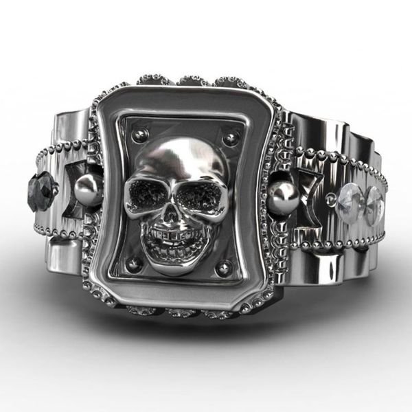 earrings & necklace vintage black zinc alloy skull ring men silver color punk rock skeleton biker rings for women gothic jewelry bague homme
earrings & necklace vintage black zinc alloy skull ring men silver color punk rock skeleton biker rings for women gothic jewelry bague homme