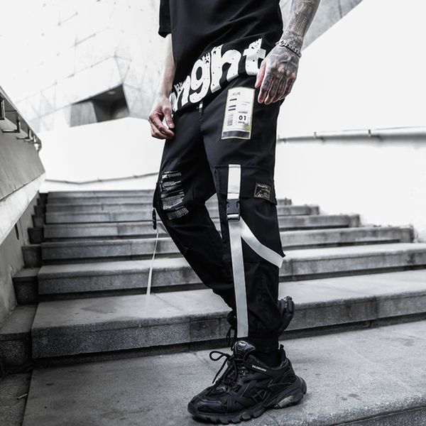 2021 new harajuku casual joggers male track streetwear trouser multi pockets cargo hip hop ribbons summer pants men 1vbp xljp, Black
2021 new harajuku casual joggers male track streetwear trouser multi pockets cargo hip hop ribbons summer pants men 1vbp xljp, Black