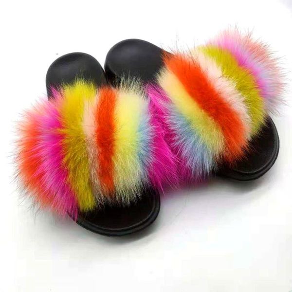 slippers summer female fluffy fur sandals furry flip flops eva flat outdoor casual shoes women, Black
slippers summer female fluffy fur sandals furry flip flops eva flat outdoor casual shoes women, Black