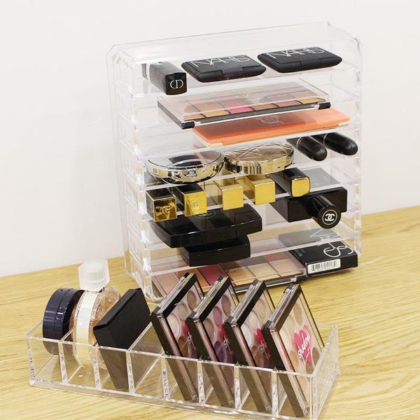 bathroom storage & organization 8 lattices stomakeup box organizer cosmetic holder acrylic lipstick/eye shadow/cosmetics drawer for lady/wom
bathroom storage & organization 8 lattices stomakeup box organizer cosmetic holder acrylic lipstick/eye shadow/cosmetics drawer for lady/wom