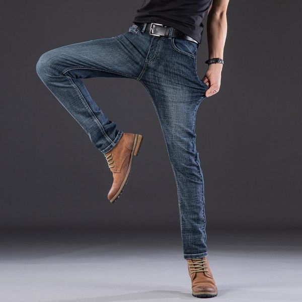 korean style business men casual scratch slim denim pants vintage straight elastic jeans blue jeans pants washed black
korean style business men casual scratch slim denim pants vintage straight elastic jeans blue jeans pants washed black