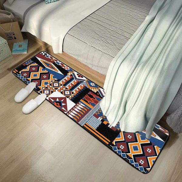 carpets retro blue and yellow multicolor geometric ethnic style kitchen mat combination entry bedroom long bedside blanket
carpets retro blue and yellow multicolor geometric ethnic style kitchen mat combination entry bedroom long bedside blanket