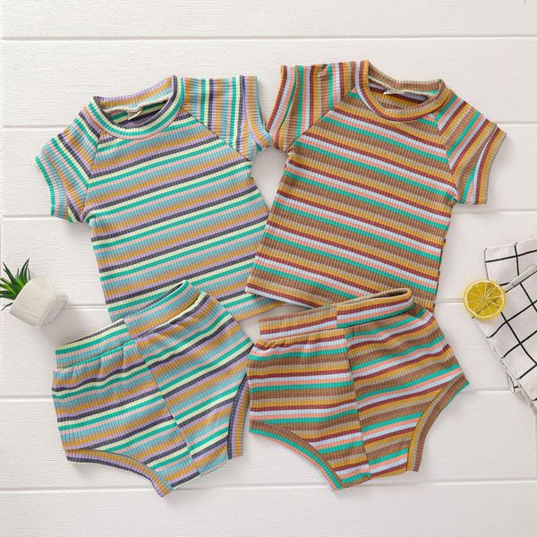 clothing sets summer toddler baby boys girls clothes set striped casual outfits short sleeve round neck pullover shorts infant, White
clothing sets summer toddler baby boys girls clothes set striped casual outfits short sleeve round neck pullover shorts infant, White