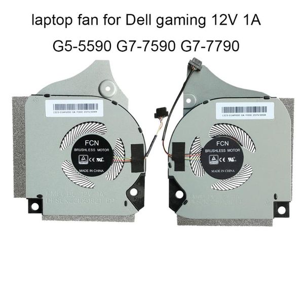 gpu cpu cooling fans for inspiron g5 5590 g7 7790 7590 006kt2 09thtn notebook pc graphics card cooler fan dc12v 1a 4pin new
gpu cpu cooling fans for inspiron g5 5590 g7 7790 7590 006kt2 09thtn notebook pc graphics card cooler fan dc12v 1a 4pin new