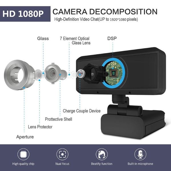 digital usb video recorder for home office 1080p full hd webcam built-in mic with 360 rotatable clip for desklappc
digital usb video recorder for home office 1080p full hd webcam built-in mic with 360 rotatable clip for desklappc