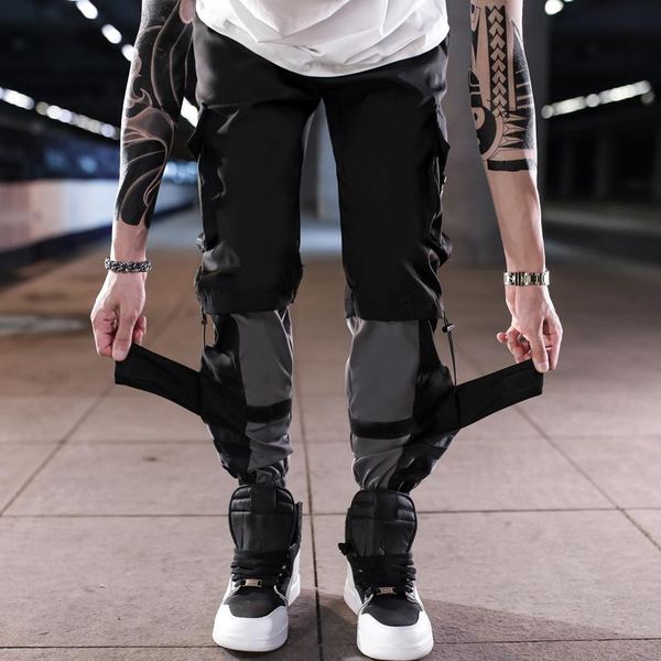 2021block pocket patchwork cargo joggers men hip hop letter print harem pants mens casual ribbons trousers sweatpants men's, Black
2021block pocket patchwork cargo joggers men hip hop letter print harem pants mens casual ribbons trousers sweatpants men's, Black