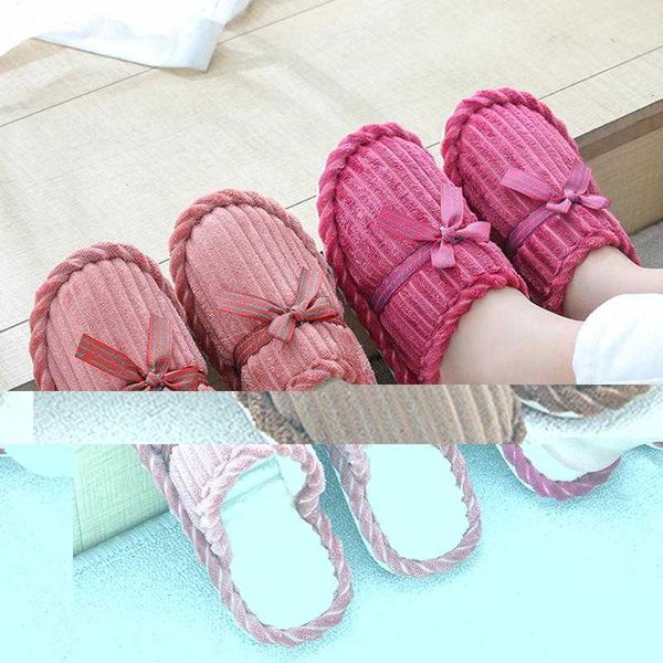 slippers bowknot cotton home autumn and winter indoor shoes thick bottom non-slip warm women, Black
slippers bowknot cotton home autumn and winter indoor shoes thick bottom non-slip warm women, Black