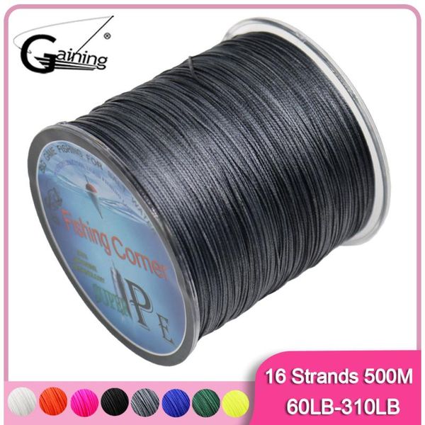 super power 16 strands braided fishing line 500m abrasion resistant braid fishing line pe strong multifilament fish
super power 16 strands braided fishing line 500m abrasion resistant braid fishing line pe strong multifilament fish