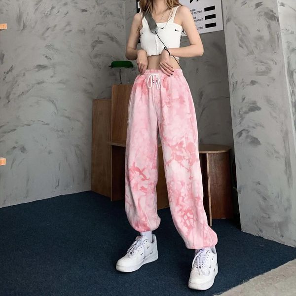 y2k pink tie dye casual women pants harajuku baggy high waist vintage korean style streetwear female harem, Black;white
y2k pink tie dye casual women pants harajuku baggy high waist vintage korean style streetwear female harem, Black;white