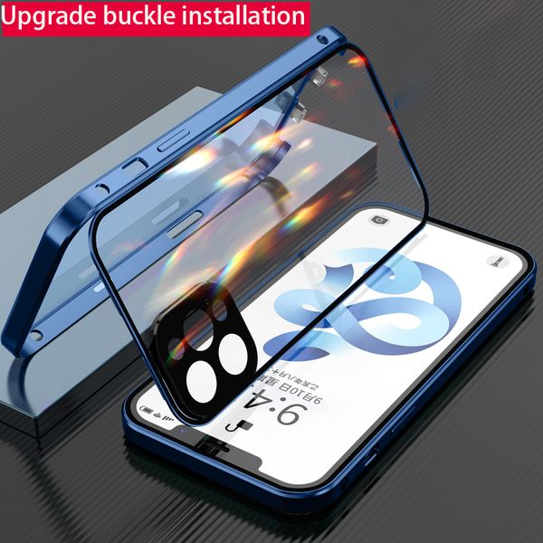 metal 360 cases for iphone 11 12 pro max buckle installation glass fit x xr 7plus 8 case funda bumper luxury coque phone cover
metal 360 cases for iphone 11 12 pro max buckle installation glass fit x xr 7plus 8 case funda bumper luxury coque phone cover