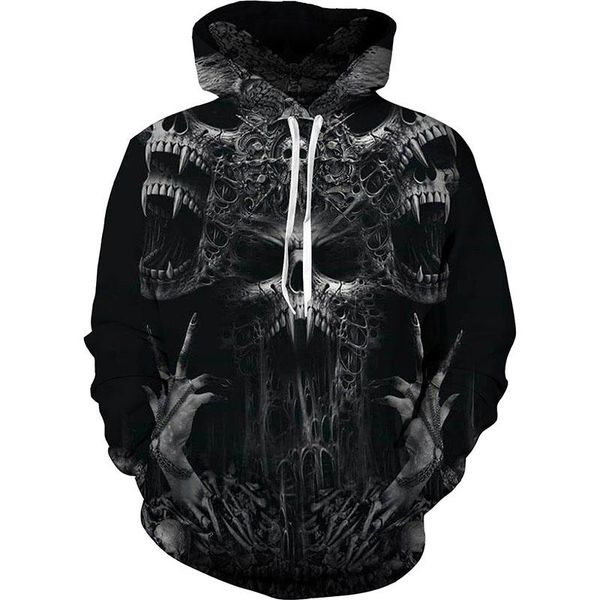 men's hoodies & sweatshirts 3d horror skull fashion men printed hooded / women's shinning knights design harajuku hoody, Black
men's hoodies & sweatshirts 3d horror skull fashion men printed hooded / women's shinning knights design harajuku hoody, Black
