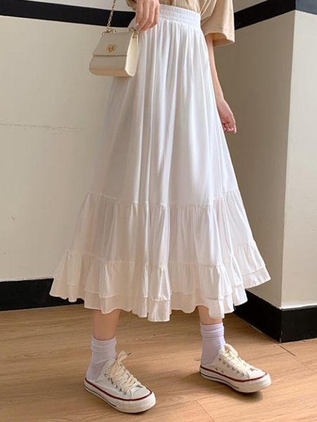skirts po shoot summer style lettered retro flounced high waist wrinkles skirt long for women wrap, Black
skirts po shoot summer style lettered retro flounced high waist wrinkles skirt long for women wrap, Black