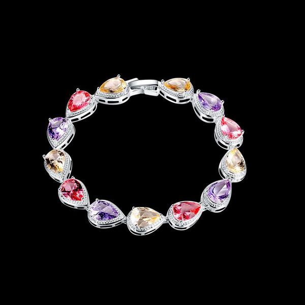 charm bracelets ocean melody silver color plated lab multicolor cubic zirconia & bangles for women jewelry 20cm 7.87 inch ab2002, Golden;silver
charm bracelets ocean melody silver color plated lab multicolor cubic zirconia & bangles for women jewelry 20cm 7.87 inch ab2002, Golden;silver