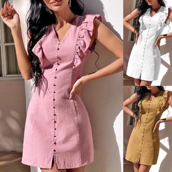 casual dresses 2012 mini dress women sleeveless a-line lacework cuff v neck solid color leisure women's summer daily wear, Black;gray
casual dresses 2012 mini dress women sleeveless a-line lacework cuff v neck solid color leisure women's summer daily wear, Black;gray