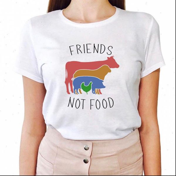 animal print t shirt cow pig dog chicken friends not food funny spoof vegan t shirts simple casual white womens clothes
animal print t shirt cow pig dog chicken friends not food funny spoof vegan t shirts simple casual white womens clothes